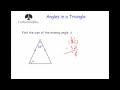 Triangle Angle Relationships and Measures