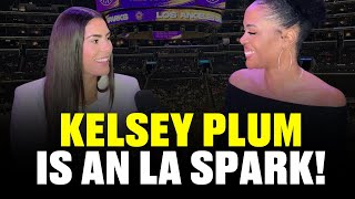 Kelsey Plum Is OFFICIALLY A Spark!
