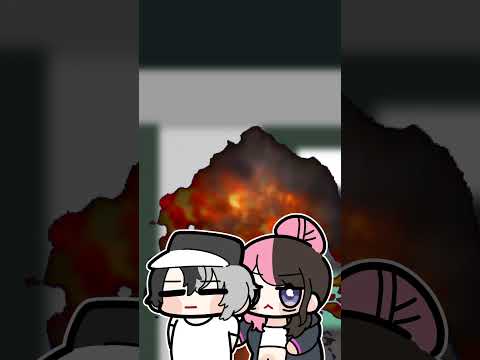 とんでもないＡＴＭ爆発を目にして笑う橘ひなの【手描き切り抜き/橘ひなの/Kamito】