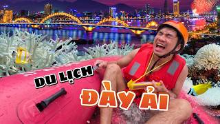 Lần đầu trải nghiệm trượt thác và tham dự Lễ Hội Pháo Hoa Quốc Tế DIFF tại Đà Nẵng | PewPewVLOG #35