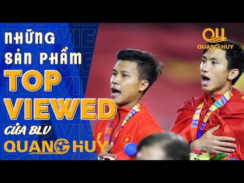 Toàn cảnh giây phút U22 Việt Nam xúc động hát quốc ca với những tấm HCV trên tay | BLV Quang Huy