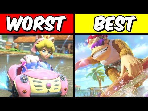 Ranking EVERY Character In Mario Kart 8 Deluxe