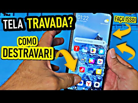 TELA do Celular TRAVADA? Como DESTRAVAR!