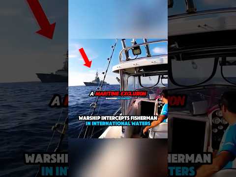 Warship Intercepts Fishermen In International Waters 😳 Cred: @YouFishTV