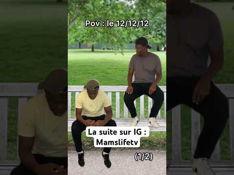 Le 12 décembre 2012 🤣!! La suite sur Instagram : Mamslifetv #humour #mamsltv #drole #rire