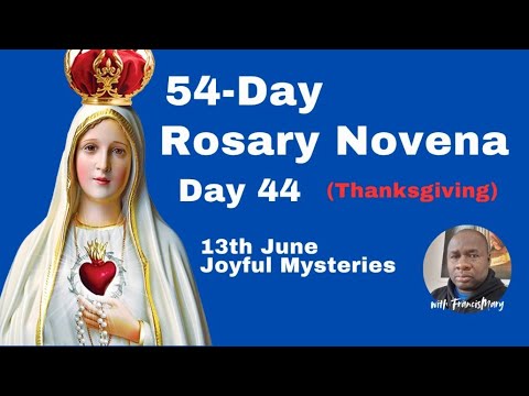 54-Day Rosary Novena Day 44: June 13