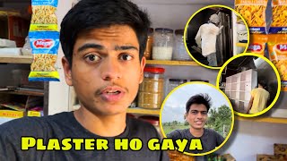 Dukan me plaster ho gaya