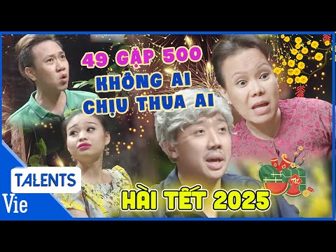 HÀI TẾT 2025 #9: Khi 49 gặp 500, Việt Hương, Trấn Thành thay nhau flex Anh Đức, Lê Lộc