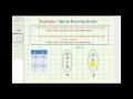 Understanding Functions and One-to-One Functions