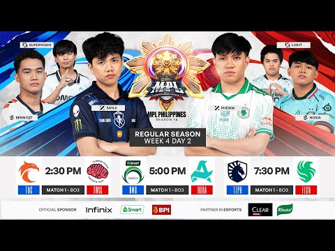 🔴 LIVE | MPL PH S16 | ENGLISH - Week 4 Day 2