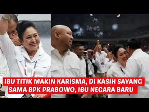 ibu titik soeharto cepika cepiki, sayngnya tulus ibu titi makin cantik ibu negara baru.