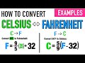 Temperature Conversion Concepts