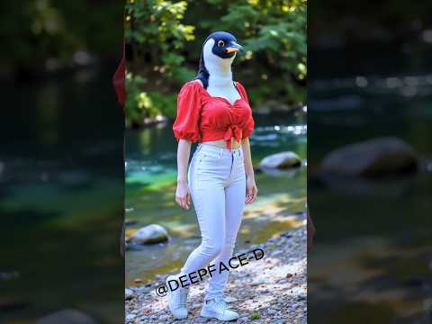 A Woman Dances with a Penguin in Unforgettable AGT Performance #agt #penguindance #viralauditions