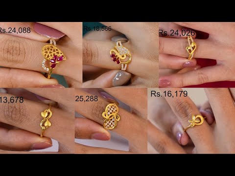 Latest gold rings with price