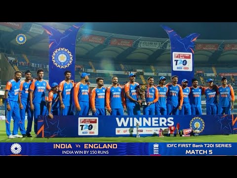 INDIA VS ENGLAND 5TH T20 MATCH HIGHLIGHTS | FULL MATCH HIGHLIGHTS , IND VS ENG 5TH T20