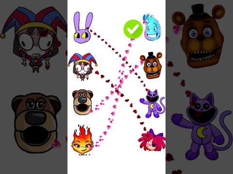 Freddy Fazbear Digital Circus Catnap Puzzle Game ❤️ #theamazingdigitalcircus #freddyfazbear
