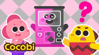 Pink vs Black Vending Machine💗🖤 + More Songs for Kids | Cocobi