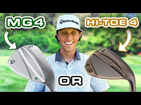 Grant Horvat And Trottie Golf Test Hi-Toe 4 vs MG4 Wedge | TaylorMade Golf