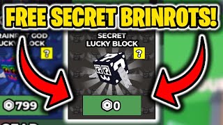 HOW TO GET LUCKY BLOCK FOR FREE IN STEAL A BRAINROT!