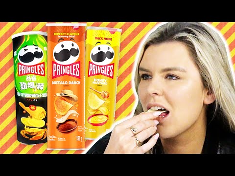 Irish People Try NEW Pringles Flavours