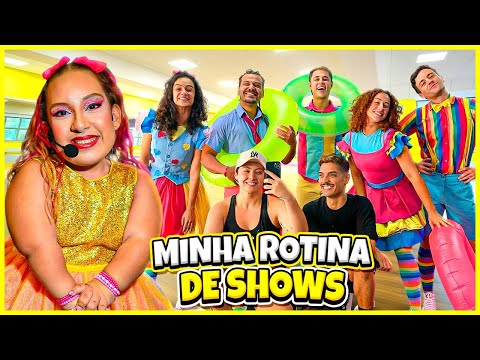 Minha ROTINA antes de Show | Bloquinho de Carnaval!!! - Clau Santana e MC Divertida