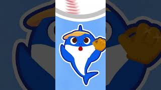 [🌟NEW] Daddy, Let's Play Catch!⚾️ #shorts #wackysharkyfamily