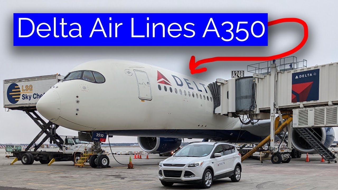 Delta A350 Delta One International Business Class Flight