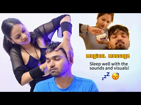 Magic Of Aishwarya’s Massage | Hair Pack Head Massage ASMR | Relaxing Video 😴
