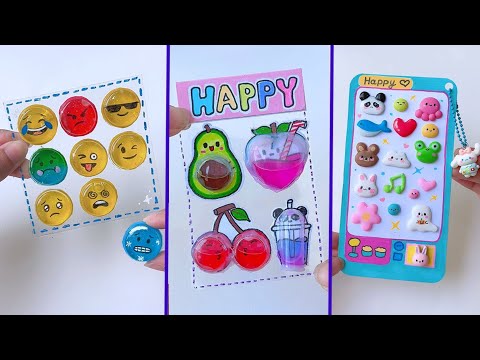 how to make 3D sticker / easy to make / handmade 3D stickers / DIY 3D stickers