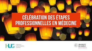 Cérémonie de célébration des étapes professionnelles en médecine 2025