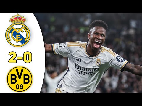 Real Madrid vs Dortmund Vinicius goal and Carvajal 🔥🔥 | Toni Kroos Last Match 🥹