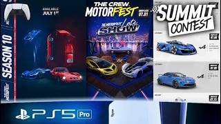 PS5 Pro 🎮 The Crew Motorfest #162 - Season 10 - Late Show - Summit Contest🏁
