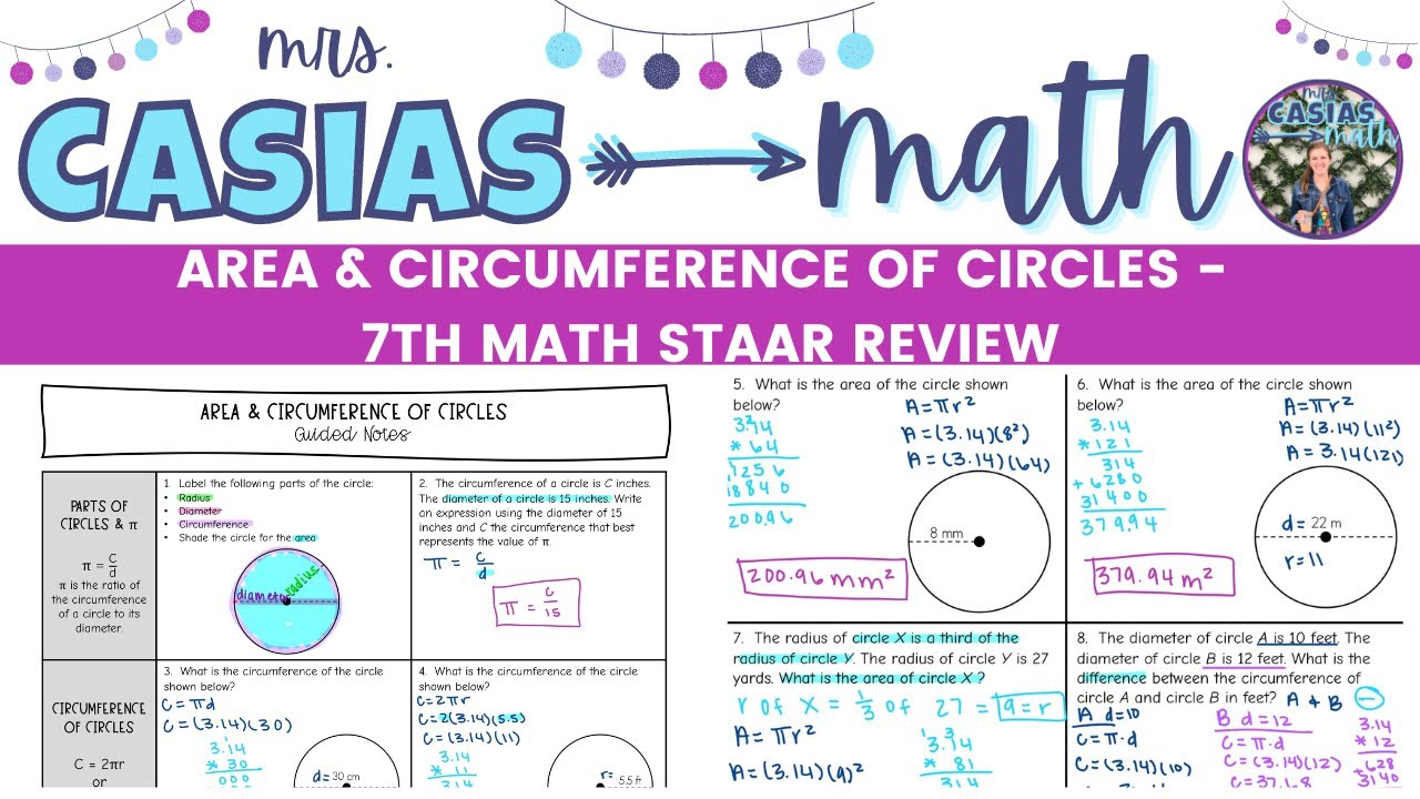 area and circumference of circles - Class 10 - Quizizz