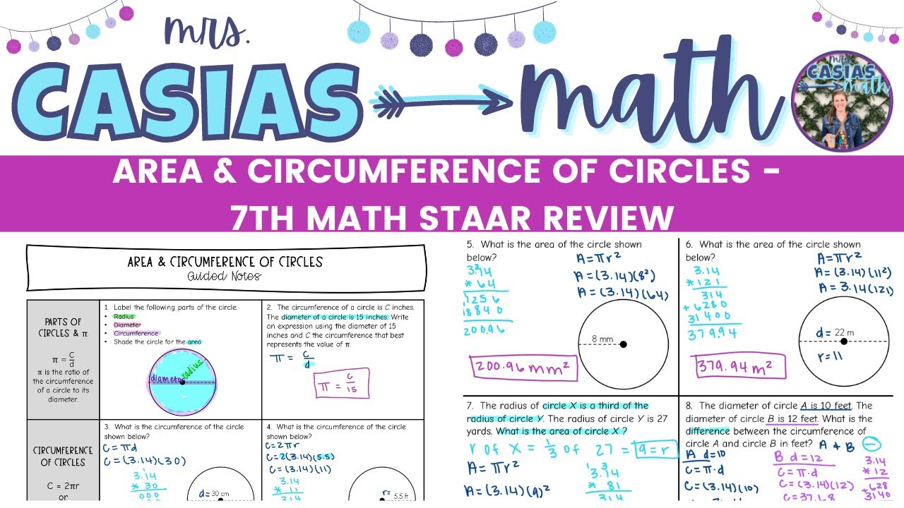 Exploring Area and Circumference of Circles