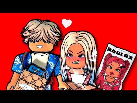 Paper Diy😍Roblox Baddie and boyfriend 🙄Blind Bag Unboxing 🎀 Blind bag Complication