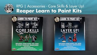 RPG | Reaper Learn to Paint Kits | Core Skills & Layer Up!