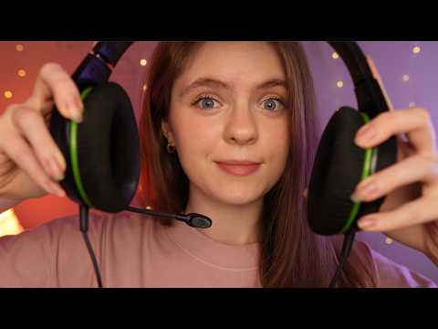 ASMR With Noise Canceling Headphones?!🎧 Personal Attention Makeup, nails, & Gentle sounds