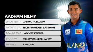 Get to Know | Aadham Hilmy