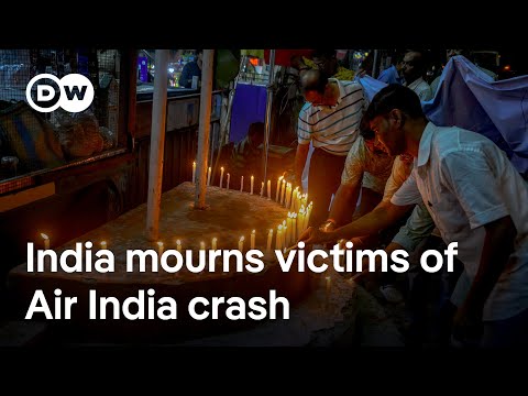 YouTube video thumbnail: India's Aviation Regulator Orders Inspection of Boeing 787 Aircraft as Country Mourns Crash Victims