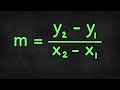 Understanding the Slope Formula
