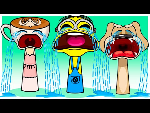 Crying New Incredibox Sprunki OC Characters 6 (Complete Edition)