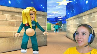 БЕРЕМЕННАЯ ВЫЖИВАЕТ В ИГРЕ В КАЛЬМАРА 3 в ROBLOX!