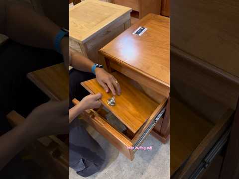 DIY wooden furniture with Four hidden drawers #furniture #hidden #virals #viralvideo
