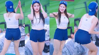 [8K] 물맞아도 해맑아ㅋㅋ 이예빈 치어리더 직캠 Lee Yebin cheerleader KT위즈 250719