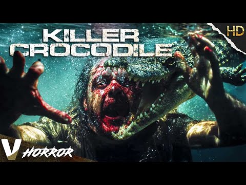 KILLER CROCODILE | HD HORROR MOVIE IN ENGLISH | FULL SCARY FILM | V HORROR