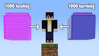 1000 healing VS 1000 harming?