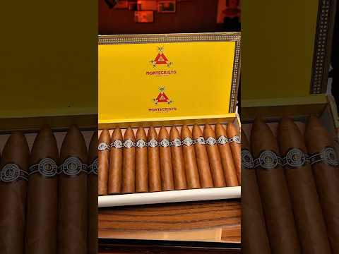 تقييم سيجار مونتيكريستو بيتيت رقم٢ -Montecristo Petit No.2 with ST Dupont Lighter (part1) #asmr