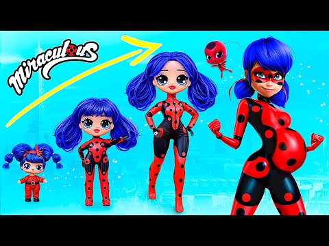 Miraculous Ladybug Tumbuh Besar! Kreasi Untuk LOL OMG