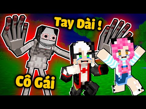 REDHOOD THỬ THÁCH 3 GIỜ SÁNG ĐI TÌM SCP CÔ GÁI TAY DÀI TRONG MINECRAFT*MỀU PHÁT HIỆN BÈ KẸ CHÂN DÀI