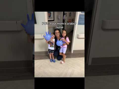 POV: Your mom is a labor nurse #shorts